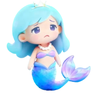 🧸 emoji Mayie ratu mermaid Telegram sticker 9 of 30