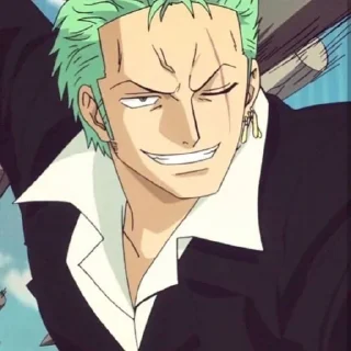 ☘ emoji Roronoa Zoro by: @neptoonshelp Telegram sticker 17 of 22