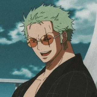 ☘ emoji Roronoa Zoro by: @neptoonshelp Telegram sticker 22 of 22