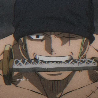 ☘ emoji Roronoa Zoro by: @neptoonshelp Telegram sticker 14 of 22