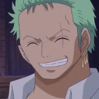 ☘ emoji Roronoa Zoro by: @neptoonshelp Telegram sticker 10 of 22