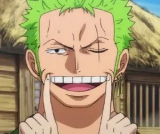☘ emoji Roronoa Zoro by: @neptoonshelp Telegram sticker 16 of 22