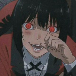 ❤️ emoji Kakegurui @DareSex Telegram sticker 16 of 32
