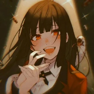 ❤️ emoji Kakegurui @DareSex Telegram sticker 6 of 32