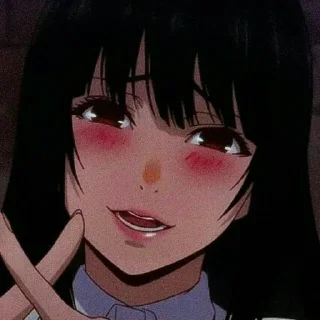 ❤️ emoji Kakegurui @DareSex Telegram sticker 8 of 32