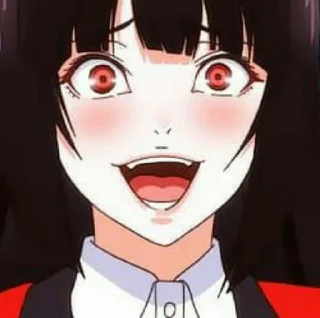 ♦ emoji Kakegurui @DareSex Telegram sticker 11 of 32