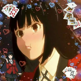 ❤️ emoji Kakegurui @DareSex Telegram sticker 22 of 32