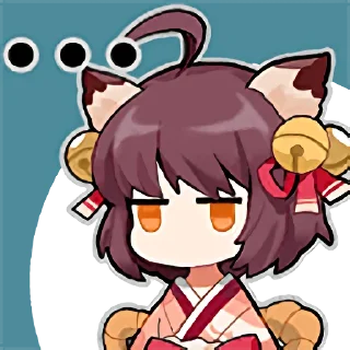 😺 emoji 雀魂 Telegram sticker 4 of 90