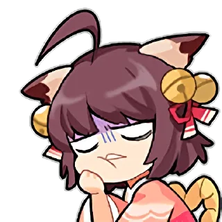 😺 emoji 雀魂 Telegram sticker 5 of 90