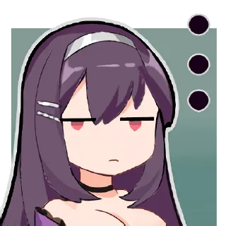 👩 emoji 雀魂 Telegram sticker 21 of 90