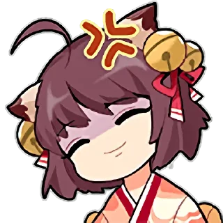 😺 emoji 雀魂 Telegram sticker 6 of 90