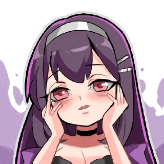 👩 emoji 雀魂 Telegram sticker 15 of 90