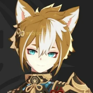 🦊 emoji Gorou -genshin impact. @CcvIMPACT Telegram sticker 13 of 47