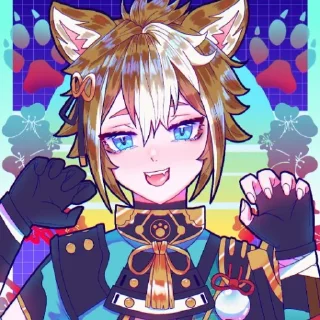 🦊 emoji Gorou -genshin impact. @CcvIMPACT Telegram sticker 14 of 47