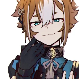 🦊 emoji Gorou -genshin impact. @CcvIMPACT Telegram sticker 7 of 47