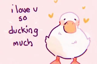 🐥 emoji i still want you bad; as ever Telegram sticker 12 of 22