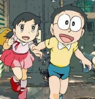 Sticker from @stickersbag 🌟 Nobita Shizuka 💖