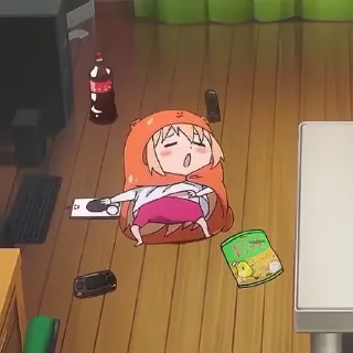 Sticker from Umaru-chan @Moontelaxx