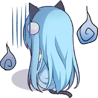 😨 emoji Neko☆s kang pack 1 Telegram sticker 11 of 120