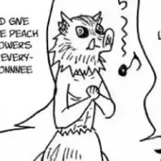 Sticker from kimetsu no yaiba