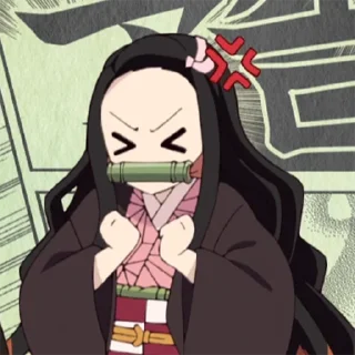 Sticker from kimetsu no yaiba