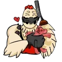 Sticker from World Of Cocks