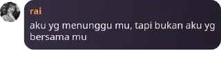 Sticker from budak well