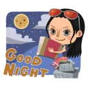 🌙 emoji ONE PIECE @stickerscar Telegram sticker 13 of 24