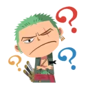 ❓ emoji ONE PIECE @stickerscar Telegram sticker 2 of 24