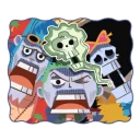 😶 emoji ONE PIECE @stickerscar Telegram sticker 19 of 24
