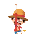 😃 emoji ONE PIECE @stickerscar Telegram sticker 21 of 24
