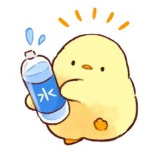 💧 emoji chicken Telegram sticker 14 of 81