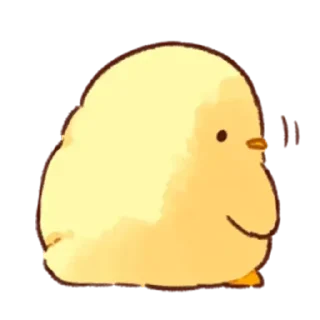 😔 emoji chicken Telegram sticker 18 of 81