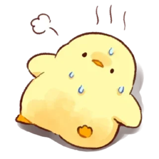 😔 emoji chicken Telegram sticker 23 of 81