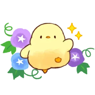 🌼 emoji chicken Telegram sticker 10 of 81