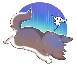 😣 emoji Doggy @awcogan Telegram sticker 24 of 39
