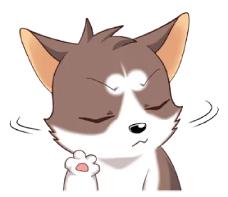 😒 emoji Doggy @awcogan Telegram sticker 9 of 39