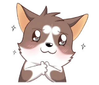 🥺 emoji Doggy @awcogan Telegram sticker 12 of 39