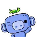 👍 emoji Hello Wumpus Telegram sticker 9 of 30