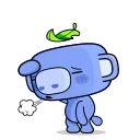 😌 emoji Hello Wumpus Telegram sticker 18 of 30