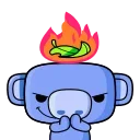 👿 emoji Hello Wumpus Telegram sticker 22 of 30