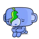 😔 emoji Hello Wumpus Telegram sticker 6 of 30