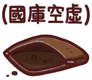 💸 emoji LV.37 野生喵喵怪 (屬性:吃土) @moe_sticker_bot Telegram sticker 14 of 40