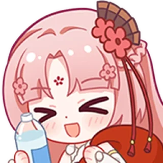 ❤️ emoji 扇宝 @Bilibili_skin Telegram sticker 7 of 25