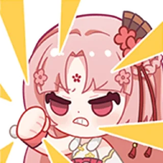 ❤️ emoji 扇宝 @Bilibili_skin Telegram sticker 14 of 25