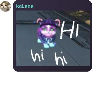 Sticker from lana chloe