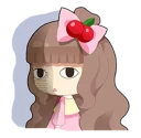 😁 emoji Cherry Telegram sticker 16 of 32