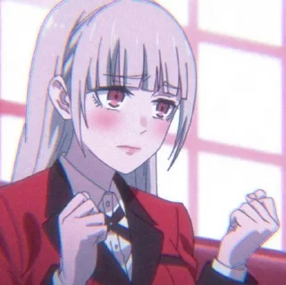 Sticker from Kakegurui || @moiStickers