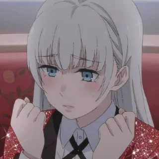 Sticker from Kakegurui || @moiStickers
