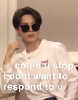 🤐 emoji BTS MEMES by @Itz_kishiii Telegram sticker 11 of 45